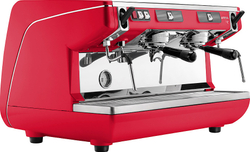 Рожковая кофемашина Nuova Simonelli Appia Life 2Gr S 220V red +economizer+high groups (167627)