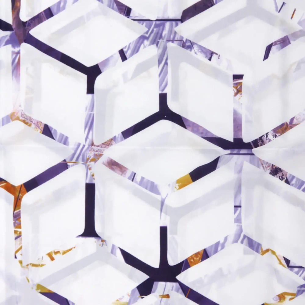 Штора для ванной полиэстер 200*200"Альма»