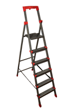 СТРЕМЯНКА МЕТАЛЛИЧЕСКАЯ HAUSHALT 6-И СТУПЕНЧАТАЯ 150КГ ННСУ6