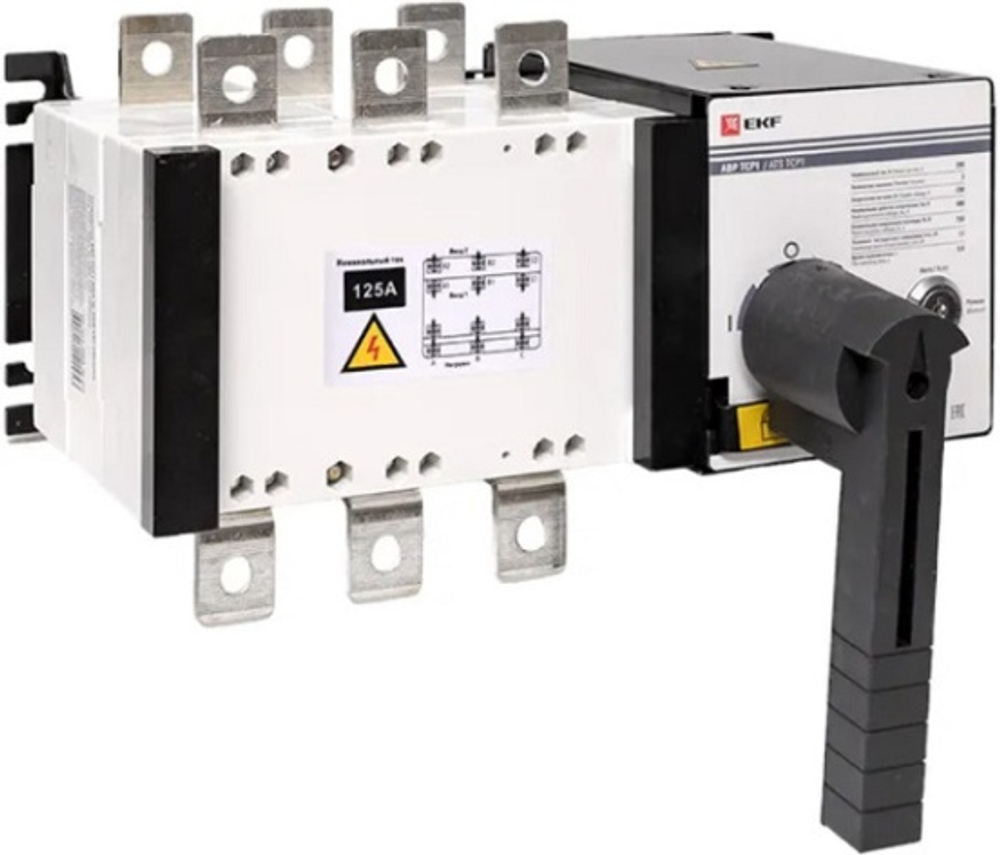 Автоматический ввод резерва EKF ats-tsr1-125A-3p-pro