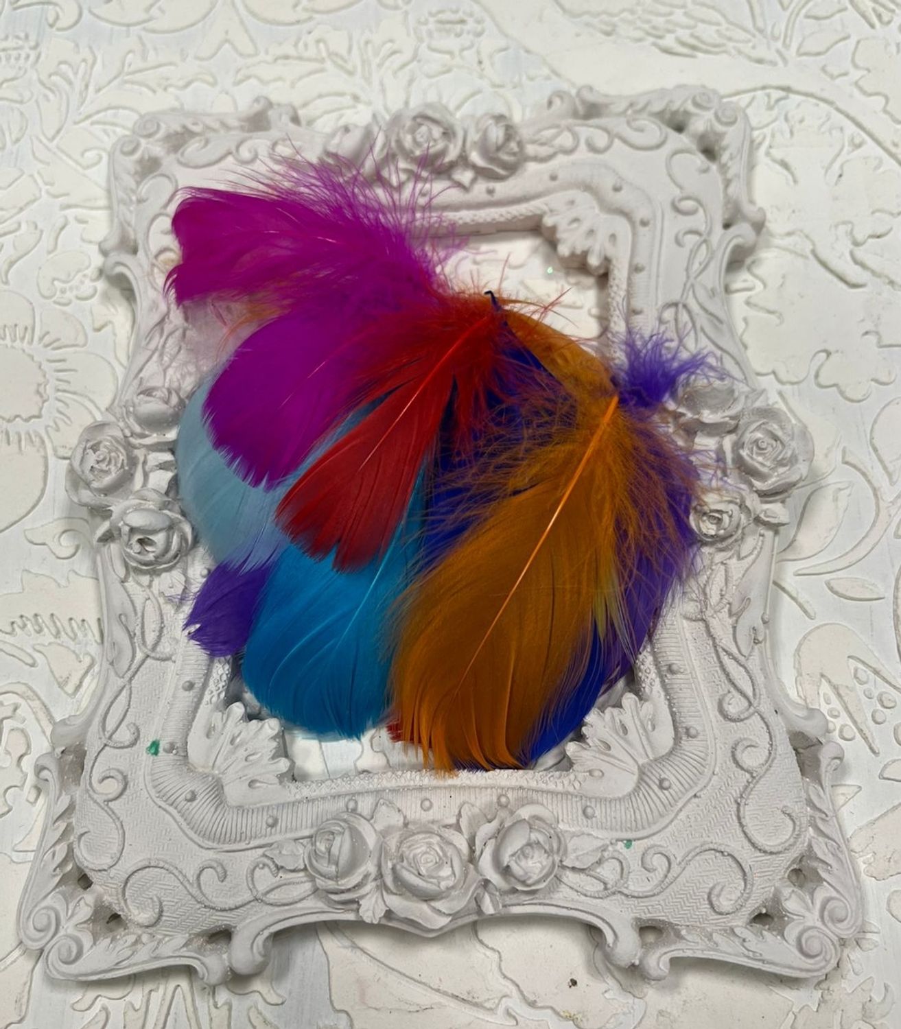 перья 7-12см цвет 