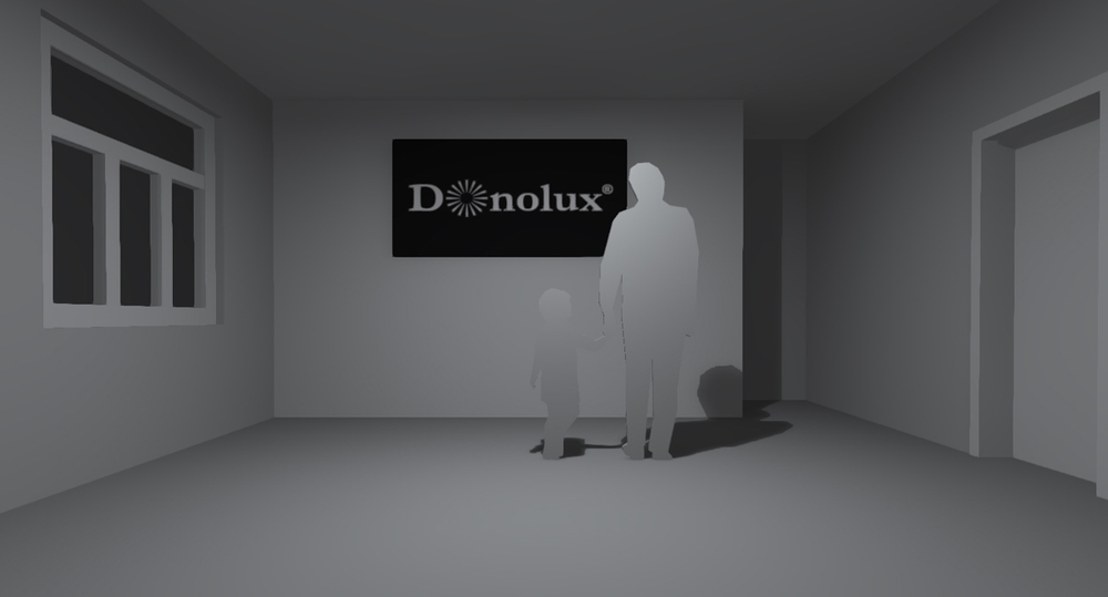 Светодиодный светильник для магнитного шинопровода, 24Вт