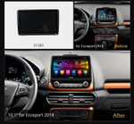 Магнитола для Ford Ecosport 2017-2019 - Carmedia OL-1283 QLed+2K, Android 13, UIS7870 (DUDU7), CarPlay, SIM-слот