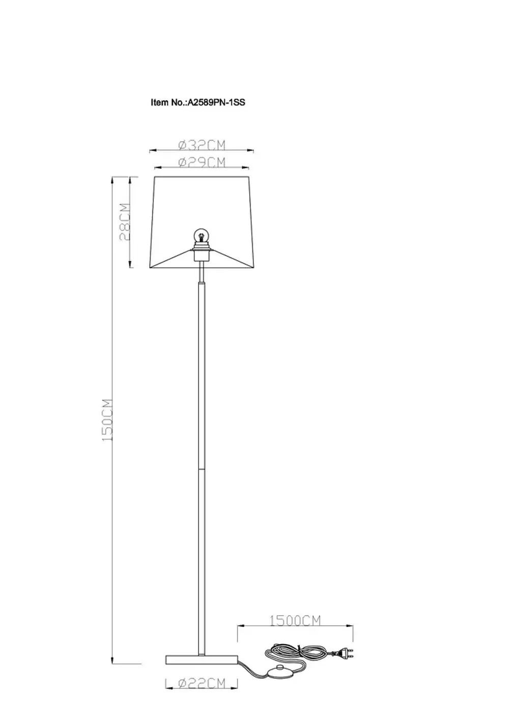 Торшер Arte Lamp