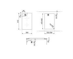 Электрическая варочная панель Smeg SI2321D