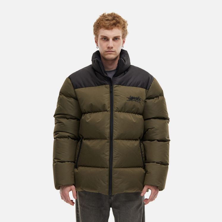 Куртка ANTEATER Puffer Downjacket, черный/хаки