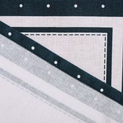 НАБОР ПОЛОТЕНЕЦ "FAMILY FARM",СИНИЙ ,40Х70СМ ТВИЛ,100% ХЛОПОК