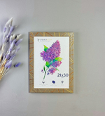 Фоторамка 21х30 см серая линии, арт. 2130.734975