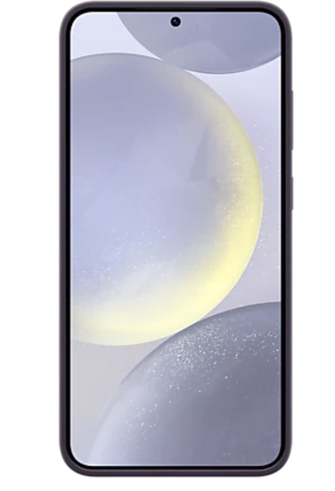 Чехол-накладка Silicone Case S24 ( Темно фиолетовый)