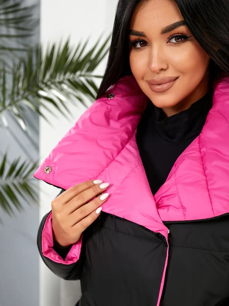 Пальто двустороннее УК-1541 Фабрика Моды