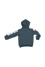 Толстовка (пуловер) для мальчика 00790_BAT темно-зеленый р.128