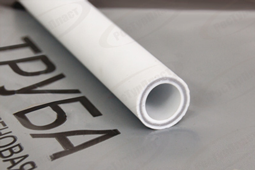 Труба PPR стекловолокно  32х5,4, PN25 4м белый, РТП (60/15)