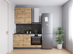 Кухонный гарнитур Крафт 1600 (верх 950 мм) (38мм)