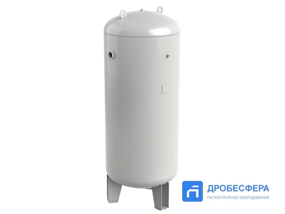 Ресивер для компрессора РВ 900/40 вертикальный оцинкованный