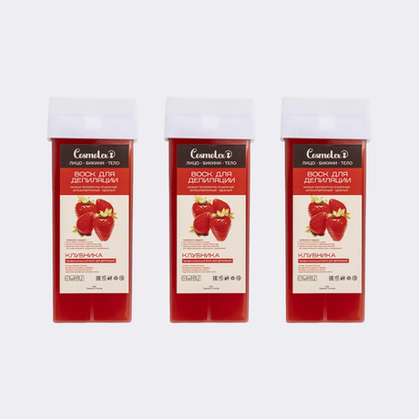 Воск в картридже клубника 3 в 1