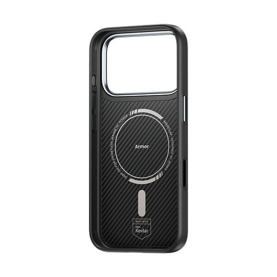 Чехол Benks ArmorPro Case built with Kevlar 600D для iPhone 17 Pro 6.3&quot; (C.K.FL.AP.BK.A069) черный (Black)