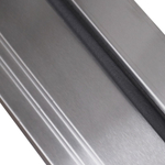 Стальная дверь "Поларис" с окном и лазерной резкой (терморазрыв 3к).