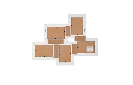 Фоторамка настенная "Bamboo Arch" на 5 фото 10х15см, цв.бежевый, B1482+B1448