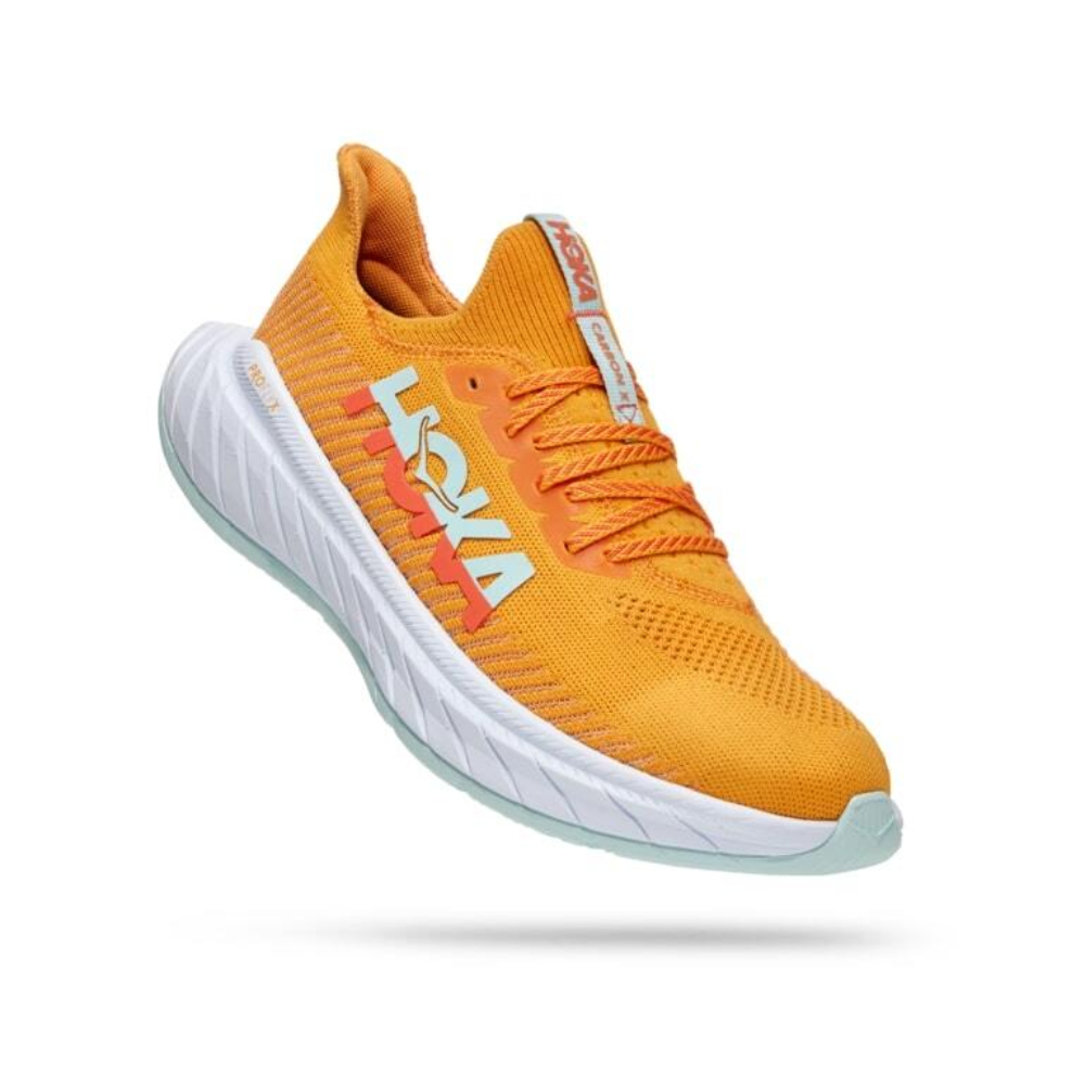 Кроссовки женские HOKA W CARBON X3 Radiant Yellow / Camellia