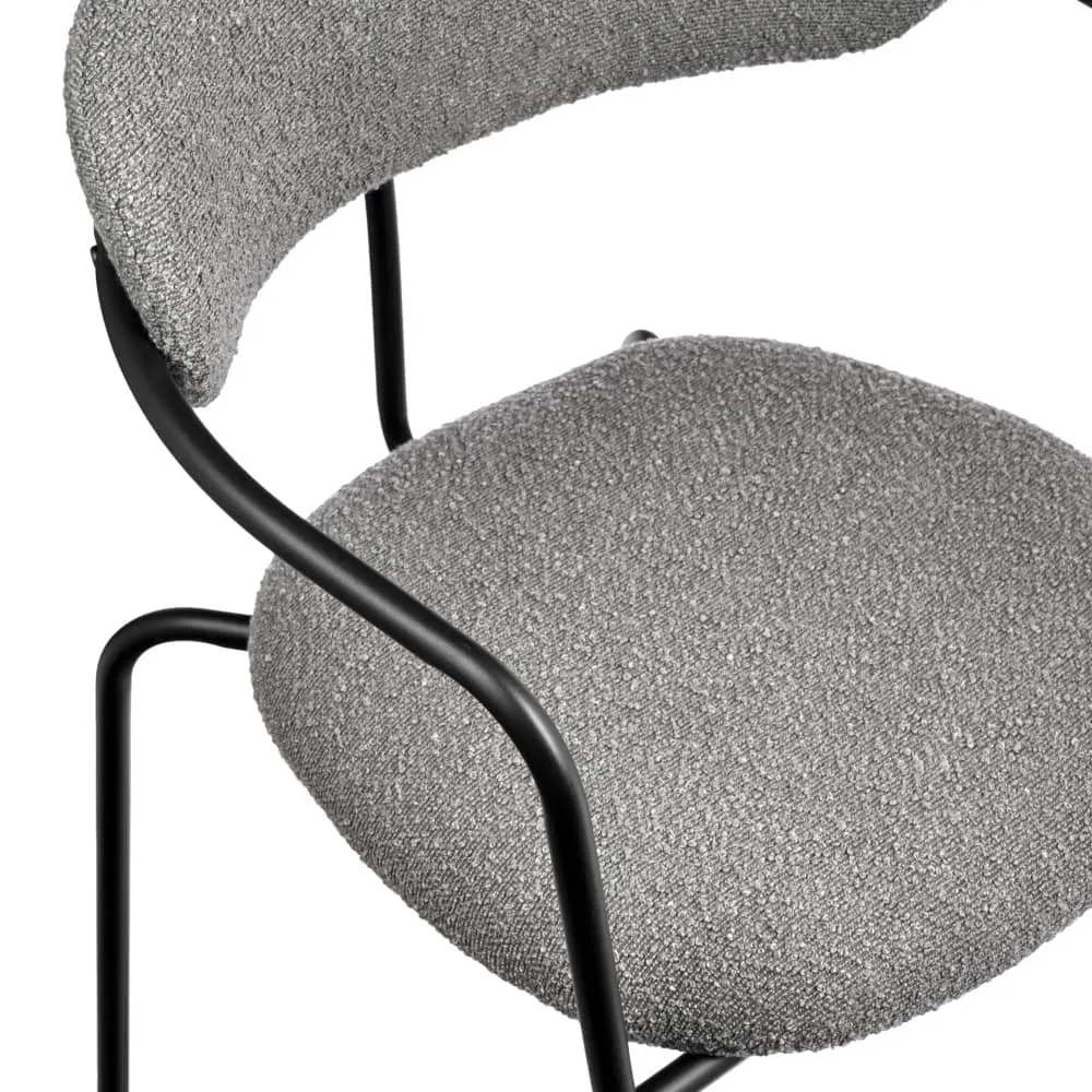 Стул Bradex Home Ant букле серый