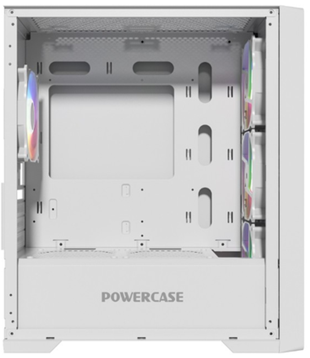 Корпус mATX Powercase ByteFlow Micro White