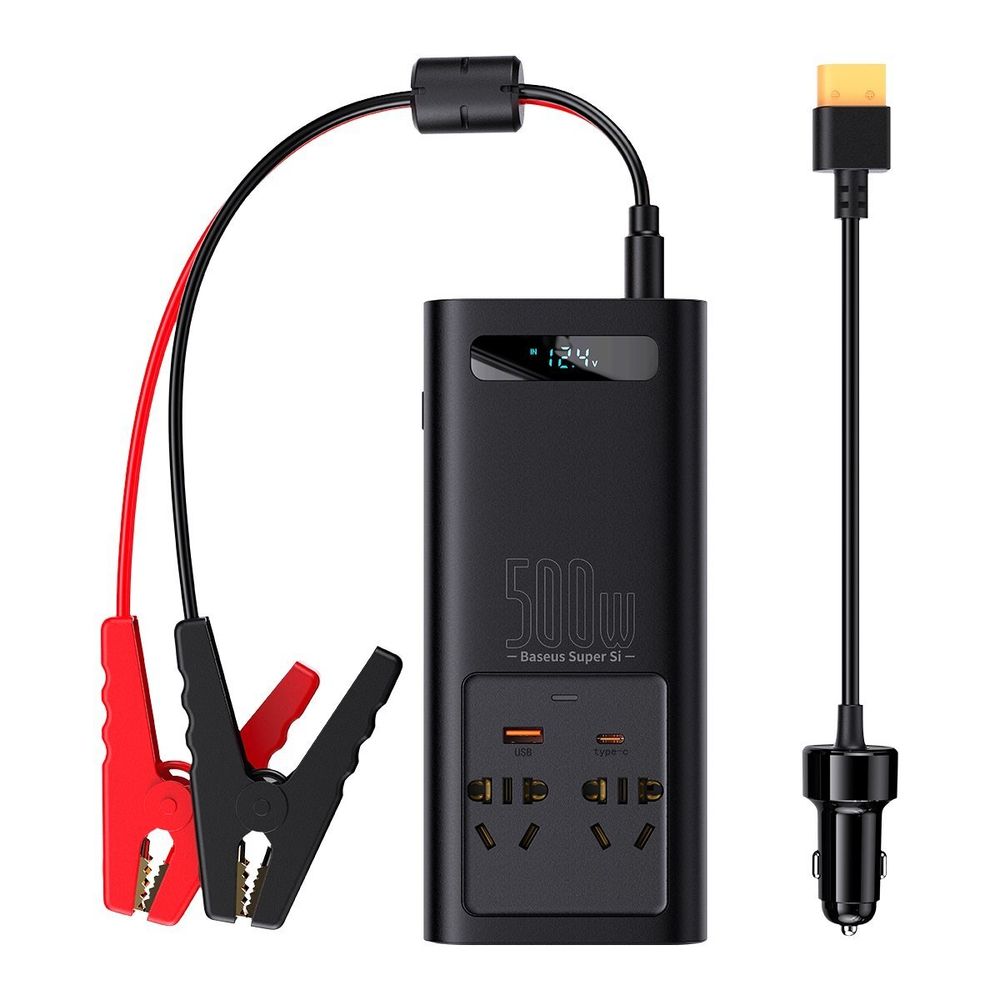 Инвертор автомобильный Baseus Super SI 500W