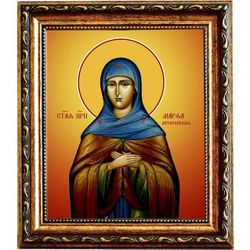 Марфа Антиохийская (Едесская) преподобная. Икона на холсте.