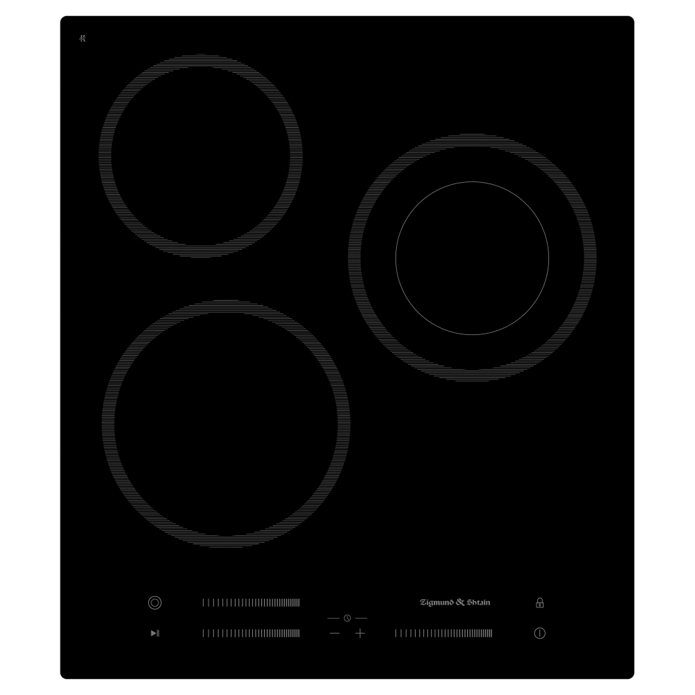 Стеклокерамическая варочная панель Zigmund & Shtain CN 53.4 B