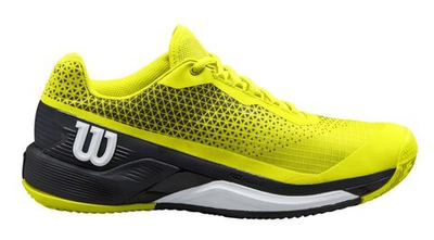 Мужские кроссовки теннисные Wilson Rush Pro 4.0 Clay M - sulphur spring/black/white