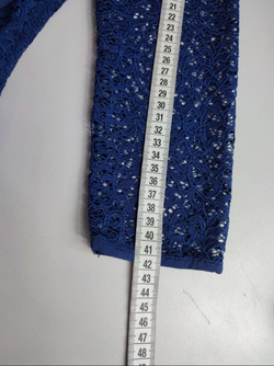 Блузка MARIMAY романтичная, с ажурными вставками 42 размер