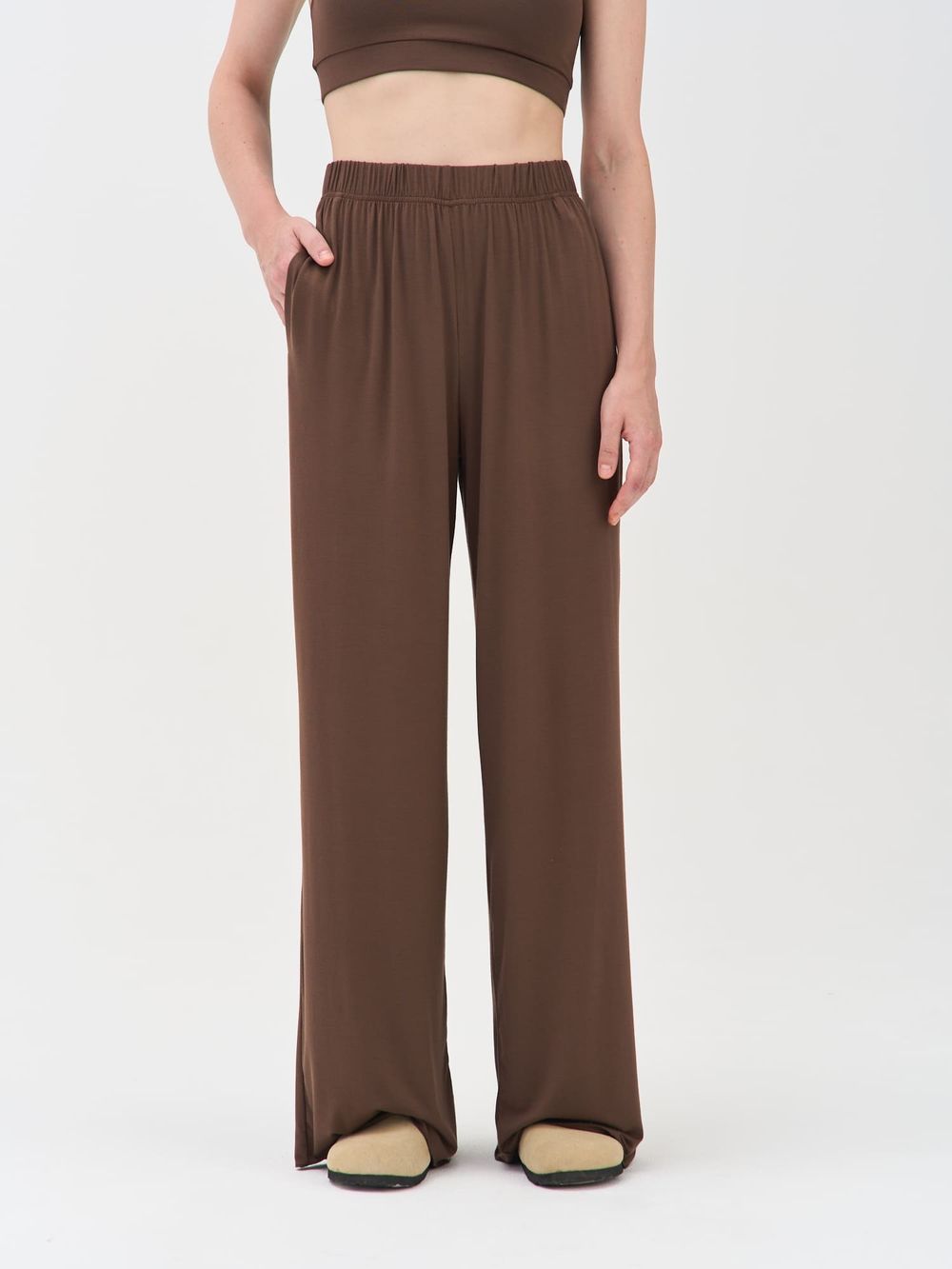 Штаны домашние "Шоколад" женские