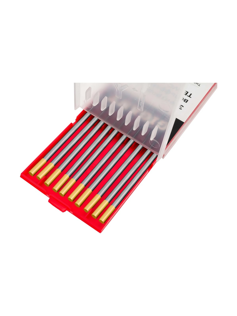 Электроды вольфрамовые (WL-15-175; 3.2 мм; золотистый; AC/DC; 10 шт) Gigant ТЕ-WL-X-3,2