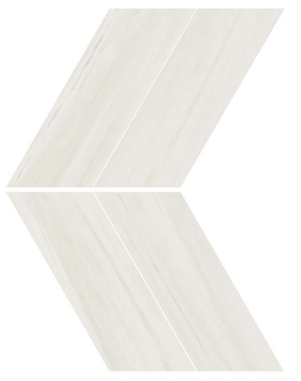 Мозаика Керамогранит Marvel Stone Bianco Dolomite Chevron LAPPato