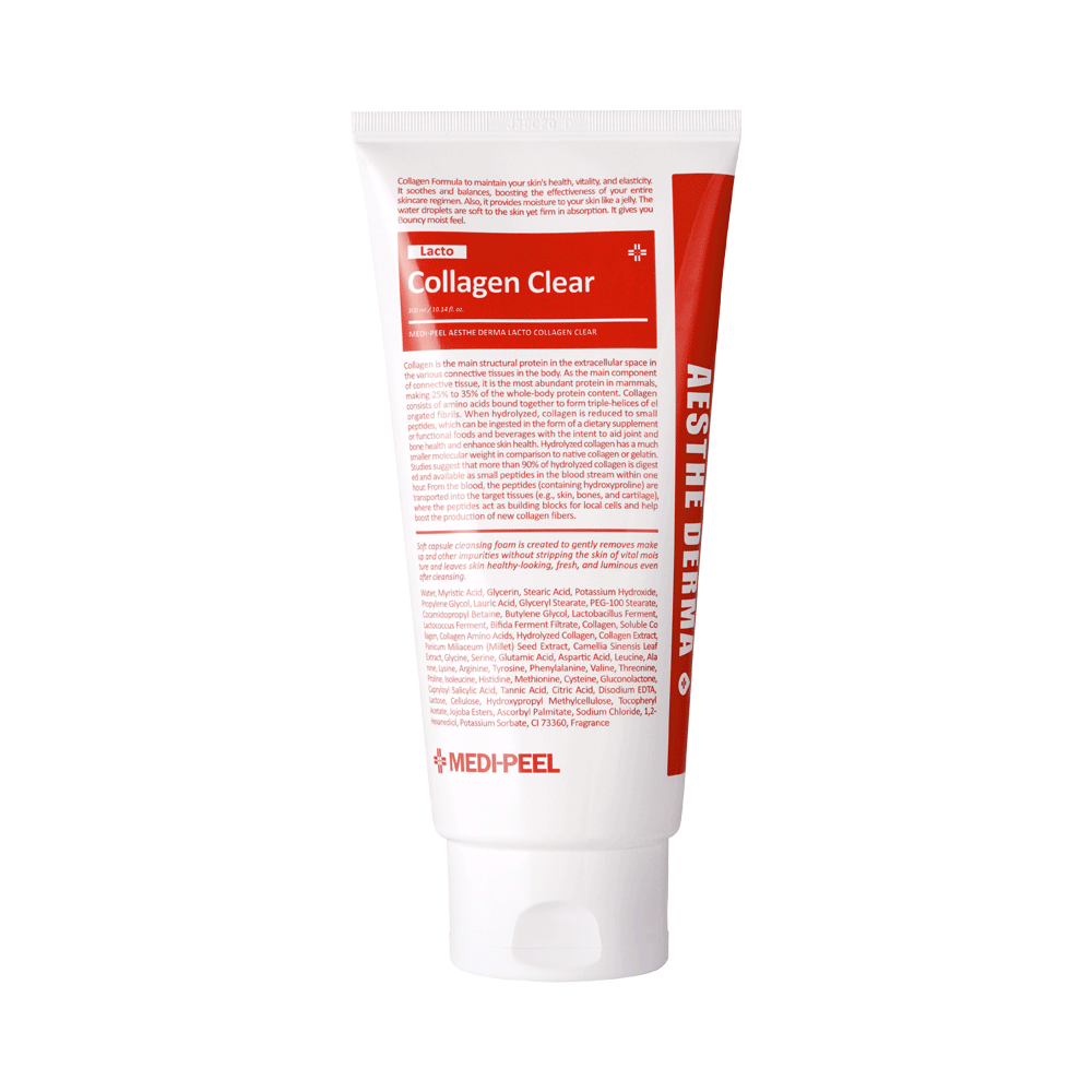 Пенка для умывания с коллагеном и пробиотиками Medi-Peel Aesthe Derma Lacto Collagen Clear