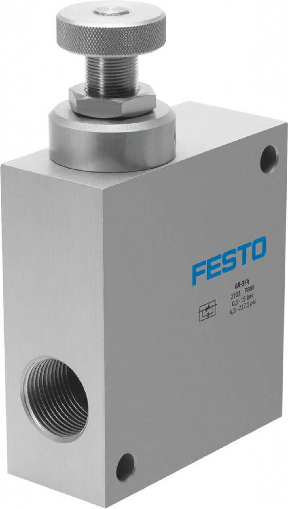 Дроссель с обратным клапаном Festo GR-3/4