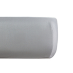 Простыня на резинке из премиального сатина светло-серого цвета из коллекции essential,  160х200х30 с