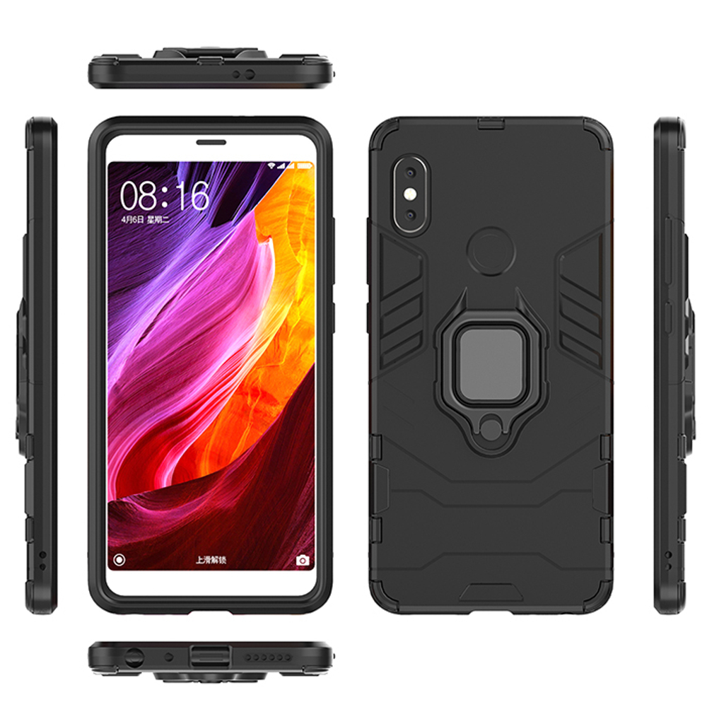 Противоударный чехол с кольцом Panther Case для Xiaomi Redmi Note 5 / Redmi Note 5 Pro