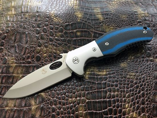 Складной нож боевой Steelclaw c клинком из стали 9Cr18MoV, рукоять G10