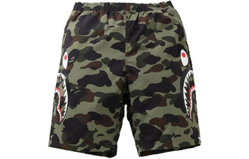 A Bathing Ape Bathing Ape 1st Camo Shark Beach Брюки