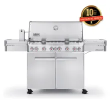 Газовый гриль Weber Summit S-670 GBS, 10 горелок, вертел