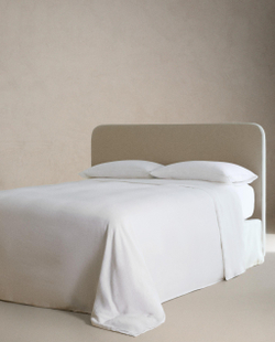 Простыня Zara Home хлопок, лён 100%, однотонный, 7150/089