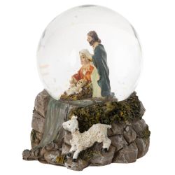 GAEM Фигурка декоративная "Рождество" в стекл шаре, L9 W8 H8,5 см, 2в.