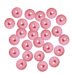 Бусина "Zlatka" пластик PB-4 12 мм 25 шт ± 1 шт №29 розовый