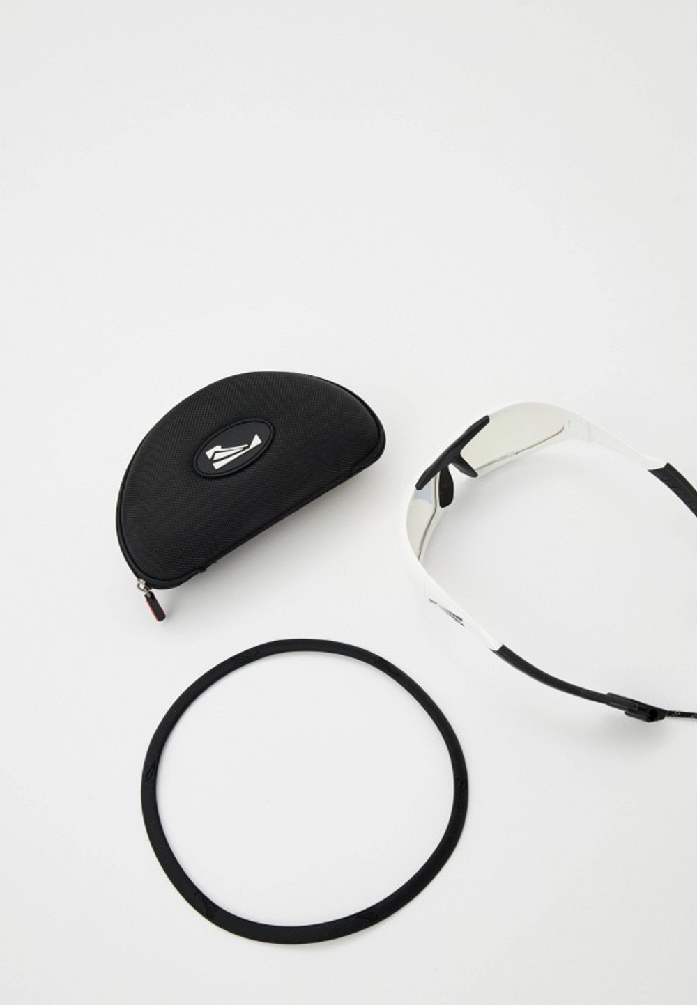 Спортивные очки LiP Surge / Gloss White - Black / PC Photochromic / ecLiPse Series ML Red Brown Lens