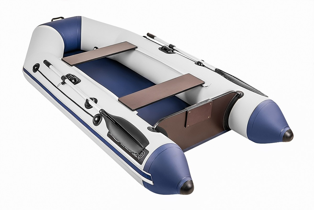 Аква 2800 серый-синий (Лодка ПВХ)