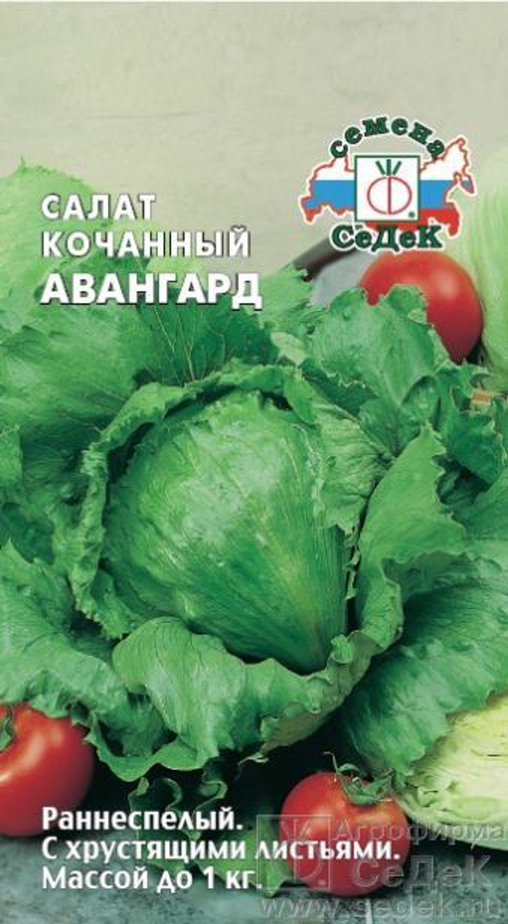 Салат Авангард кочанный (айсберг) 0,5 г Седек