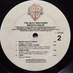 Винтажная виниловая пластинка LP The Isley Brothers Smooth Sailin (USA 1987) Come My Way