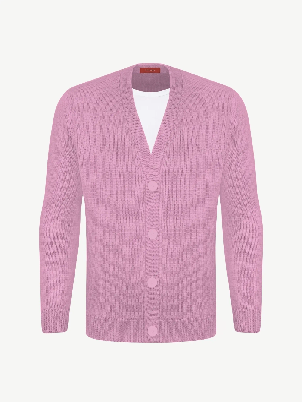 Кардиган с пуговицами из хлопка