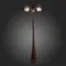 SL083.705.03 Светильник уличный наземный ST-Luce Кофейный/Кофейный, Прозрачный E27 3*60W CHIANI