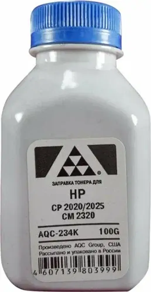 Тонер для картриджей HP CC530A/CE410A Black (100г) (AQC-США) Россия